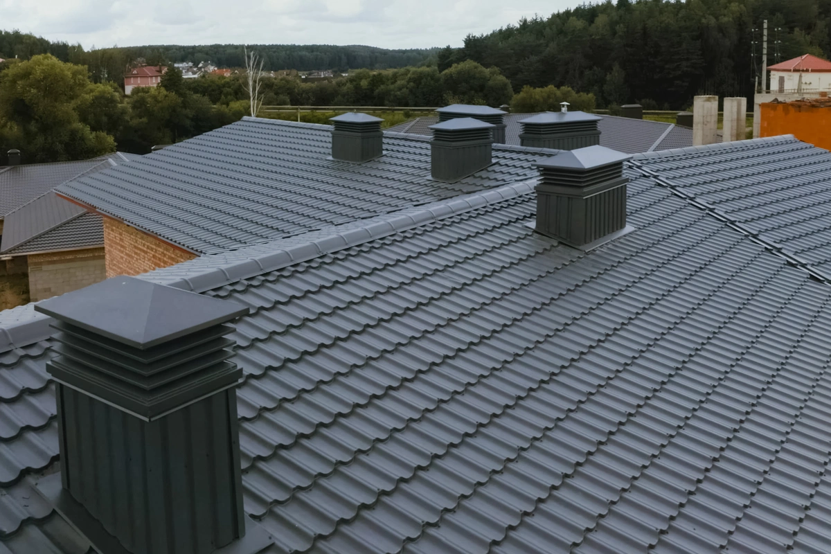types of shingles-metal